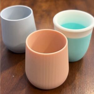 Colorful Silicone Kids Cups Set